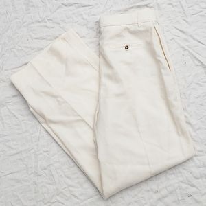 H&M White Flowy Dress Pants